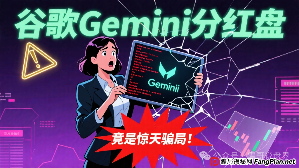 谷歌Gemini分红盘，竟是惊天骗局！