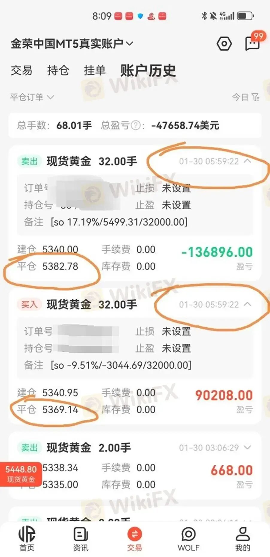 黄金锁仓也会爆仓?金荣中国平台黄金价差13.64美元合理吗?(3) 黄金锁仓也会爆仓?金荣中国平台黄金价差13.64美元合理吗?(3)