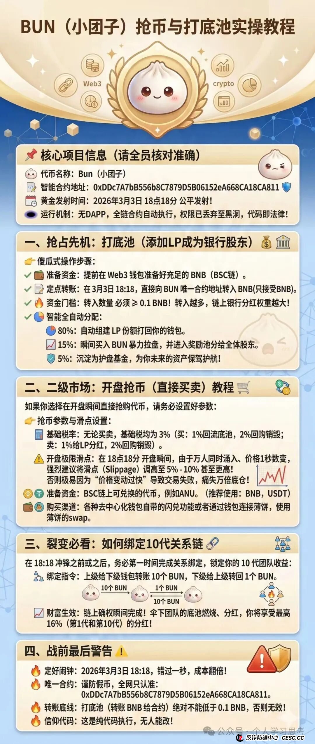 BUN小团子“10代收益”是馅饼还是陷阱?老李:这不就是网络传销的链上版吗?(3) BUN小团子“10代收益”是馅饼还是陷阱?老李:这不就是网络传销的链上版吗?(3)