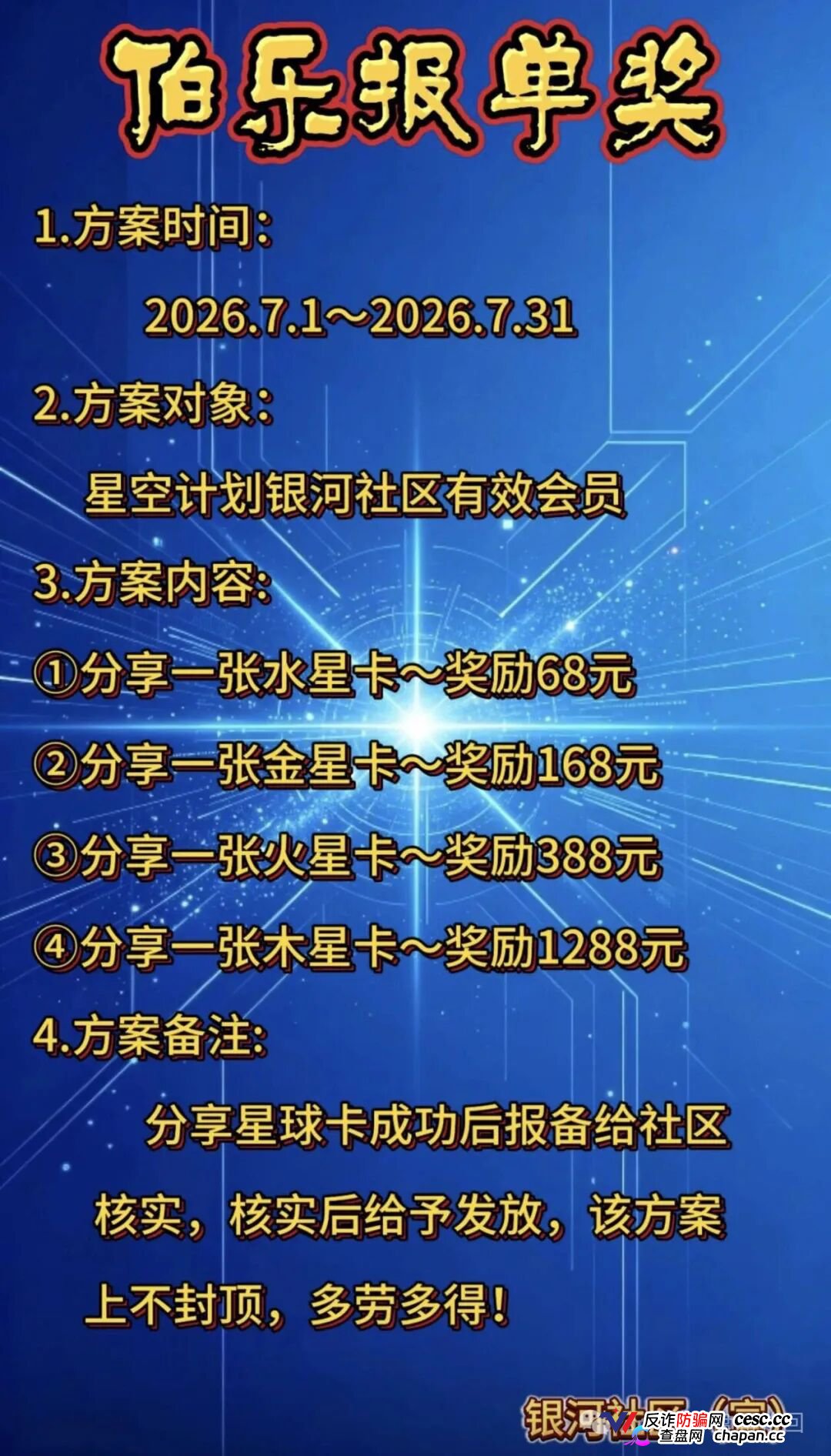 300U买“星球卡”，日化2.3%｜星空计划SUN代币：你的算力是假的，收益是后来人的本金