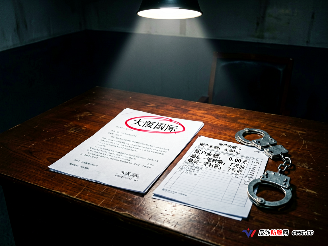 大阪国际披着彩票跟单外衣行骗！伪造日本牌照+传销拉人头，提现封号潮已启动