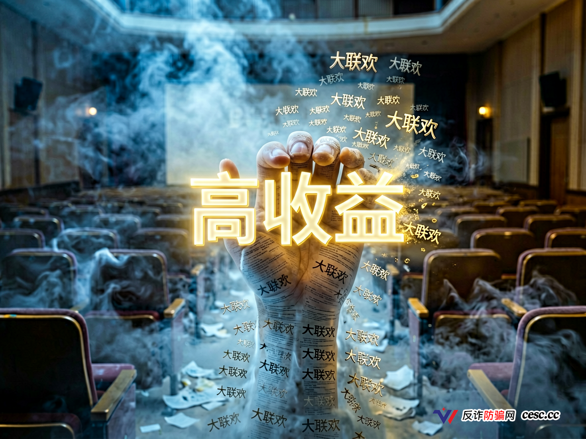 大联欢AI托管骗局：日化高息+多级分销，崩盘在即