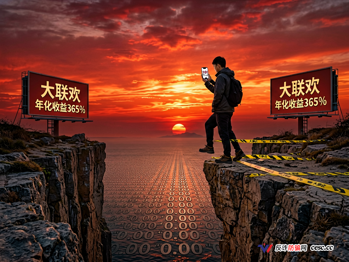 大联欢AI托管骗局：日化高息+多级分销，崩盘在即