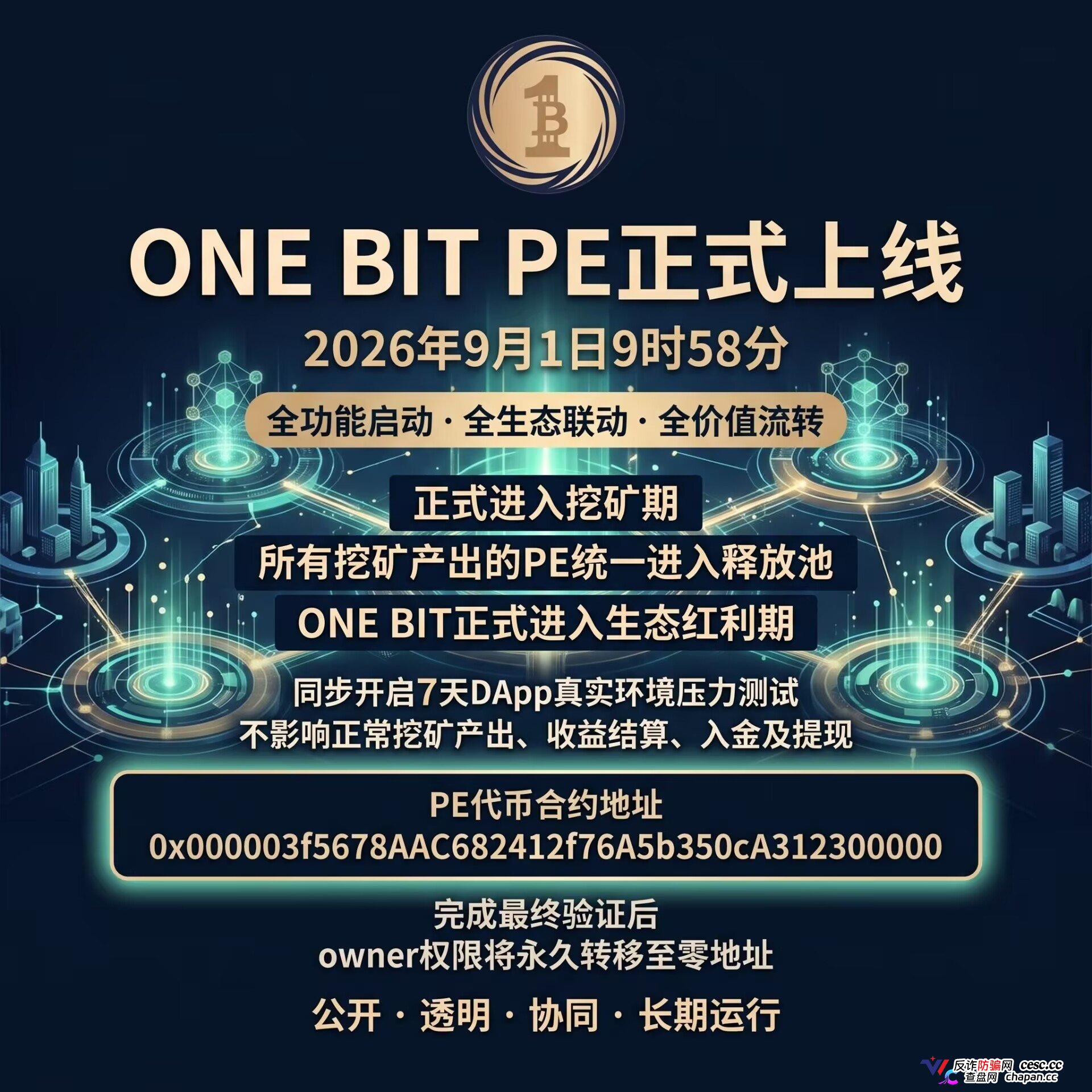 ONE BIT壹比特算力资金盘：奥拉丁崩盘后的新接盘陷阱，1千万盘面随时清零