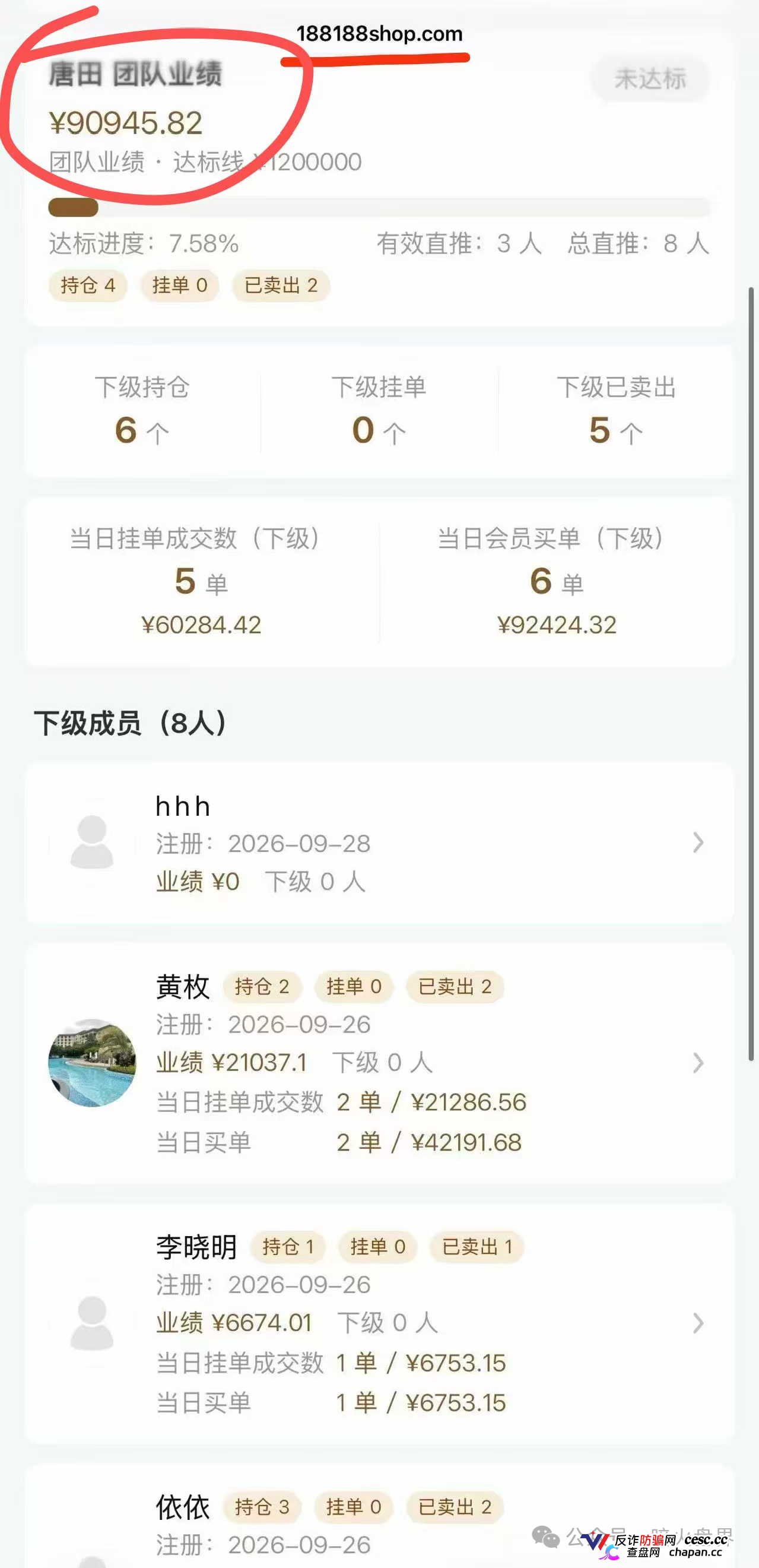 紧急预警｜启航商贸：吾喜前团队长唐田开盘，天价红酒是道具，互助抢单随时崩盘(4)